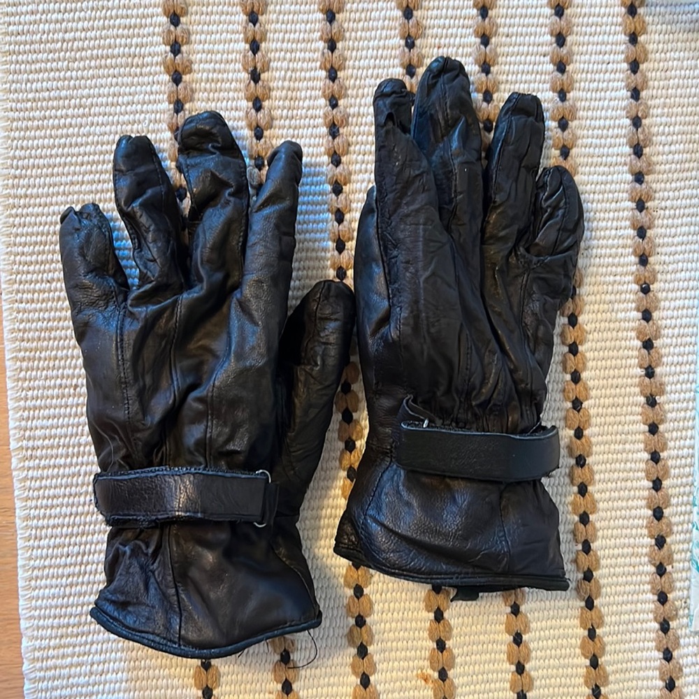 Vintage Tru Fit Genuine Leather Gloves